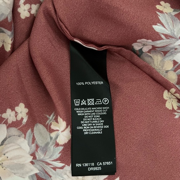 EverNew Shona shirred waist midi satin dress SZ 10 - Picture 10 of 12